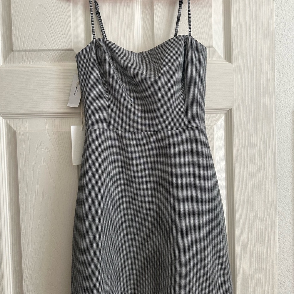 Elegant Gray Women's Dress